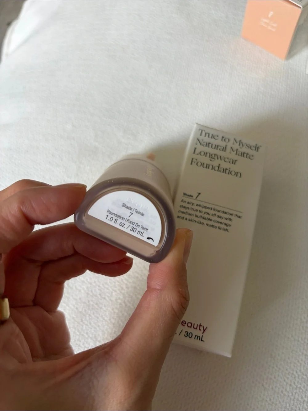 Rare Beauty True to Myself Foundation - 7 light warm - Picture 2 of 5
